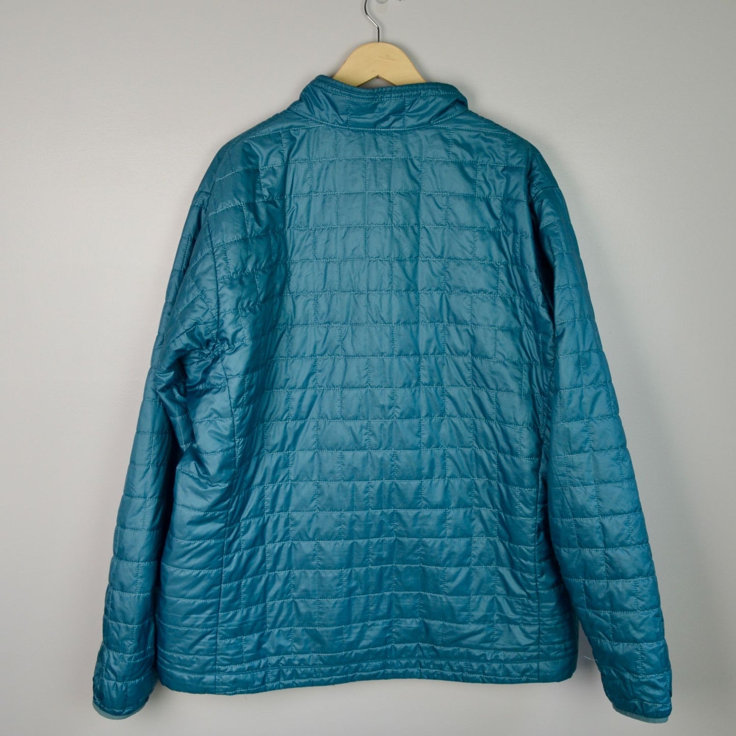 Patagonia Nano Puff Women's Quilted Lightweight Jacket Full Zip Plus Size Blue