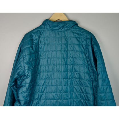 Patagonia Nano Puff Women's Quilted Lightweight Jacket Full Zip Plus Size Blue