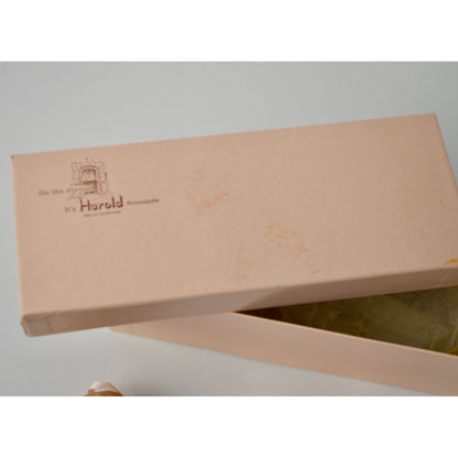 Porcelain Doll Heads Brooches Pins Lot of 7 Felt Hats