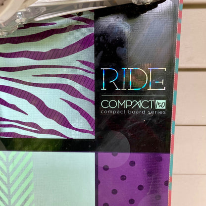 Ride Compact 150 cm Women's Snowboard w/ Ride VXN Bindings M