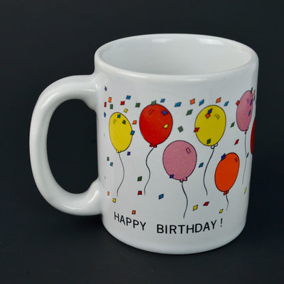 Vintage Happy Birthday Coffee Mug