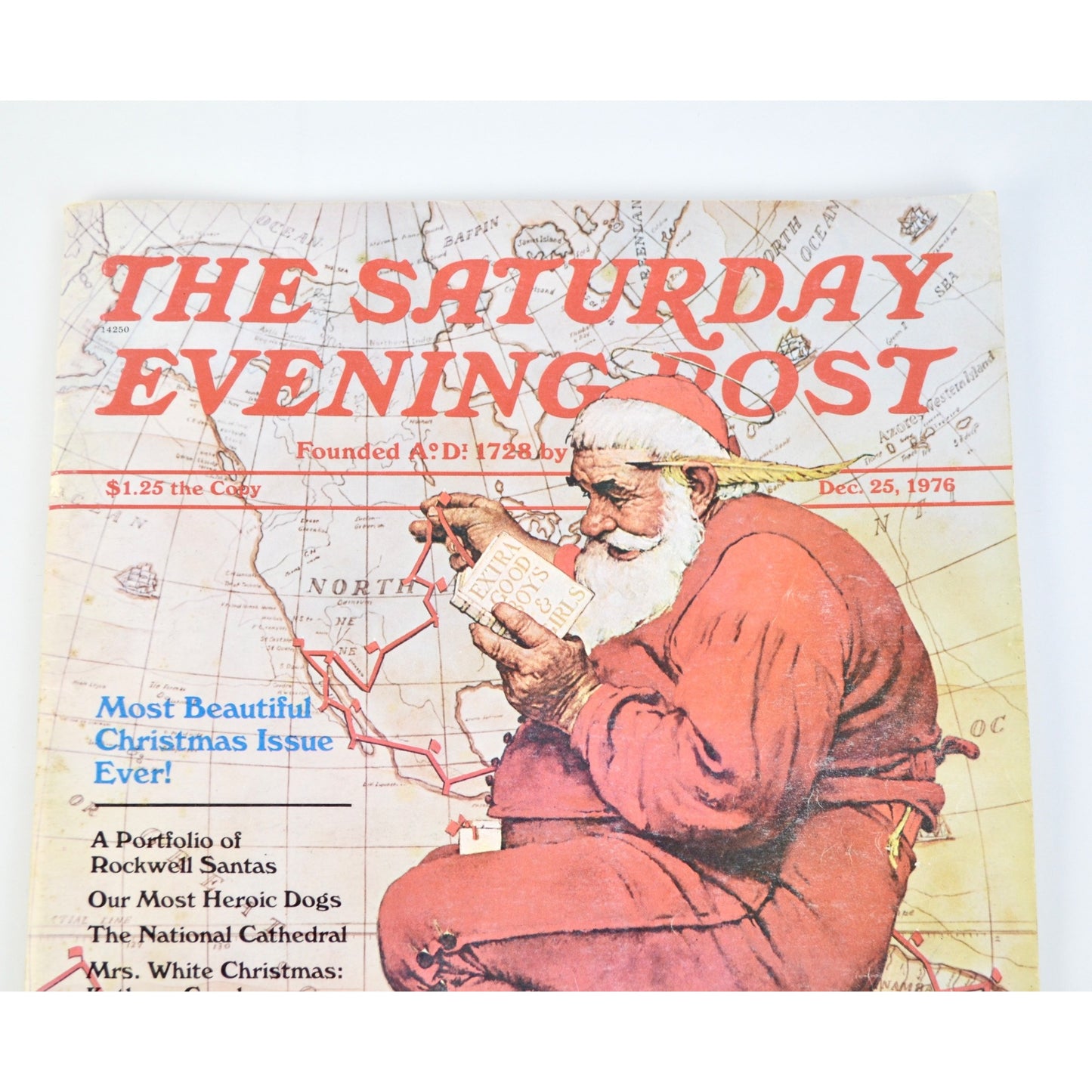 The Saturday Evening Post Magazine December 25 1976 Christmas Issue