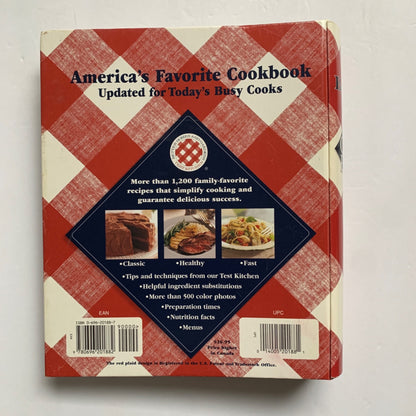 Better Homes and Gardens New Cook Book 1996 11th Edition Vintage