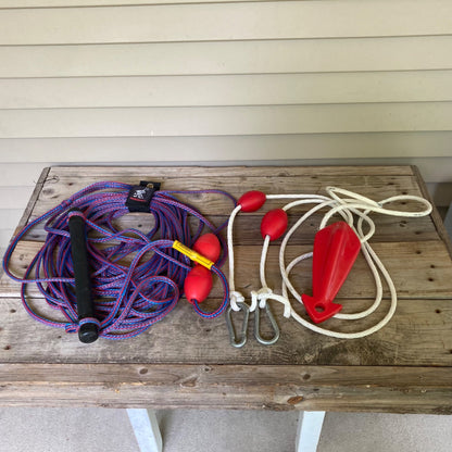 WATER SPORTS LOT: Airhead Water Ski Tow Rope & Boat Tow Rope Bridle Pulley