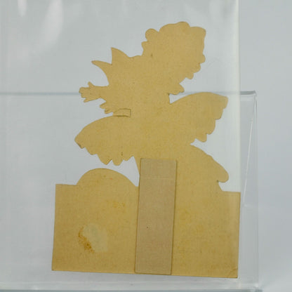 Vintage Valentine's Day Card Girl Ballerina To My Valentine