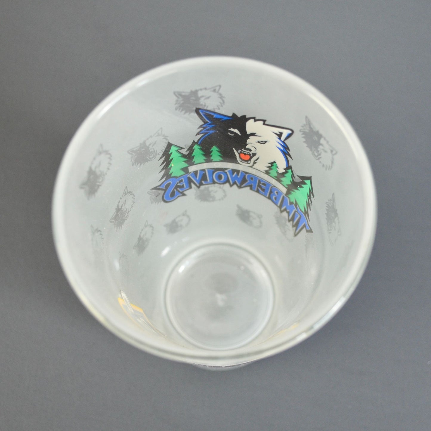 Minnesota Timberwolves Miller Genuine Draft Frosted Drinking Glass