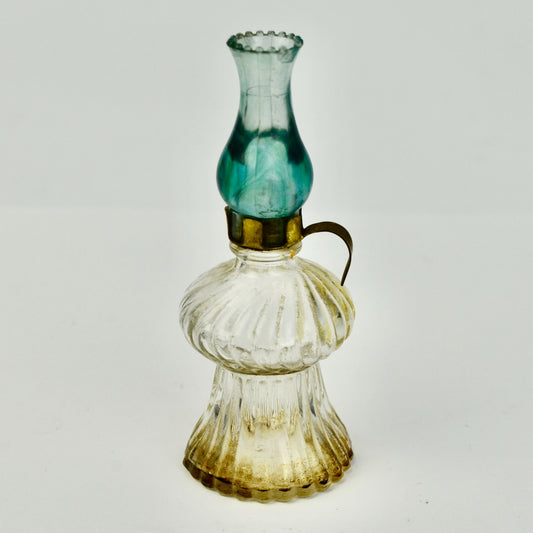 1950s Oil Lamp Perfume Bottle Small