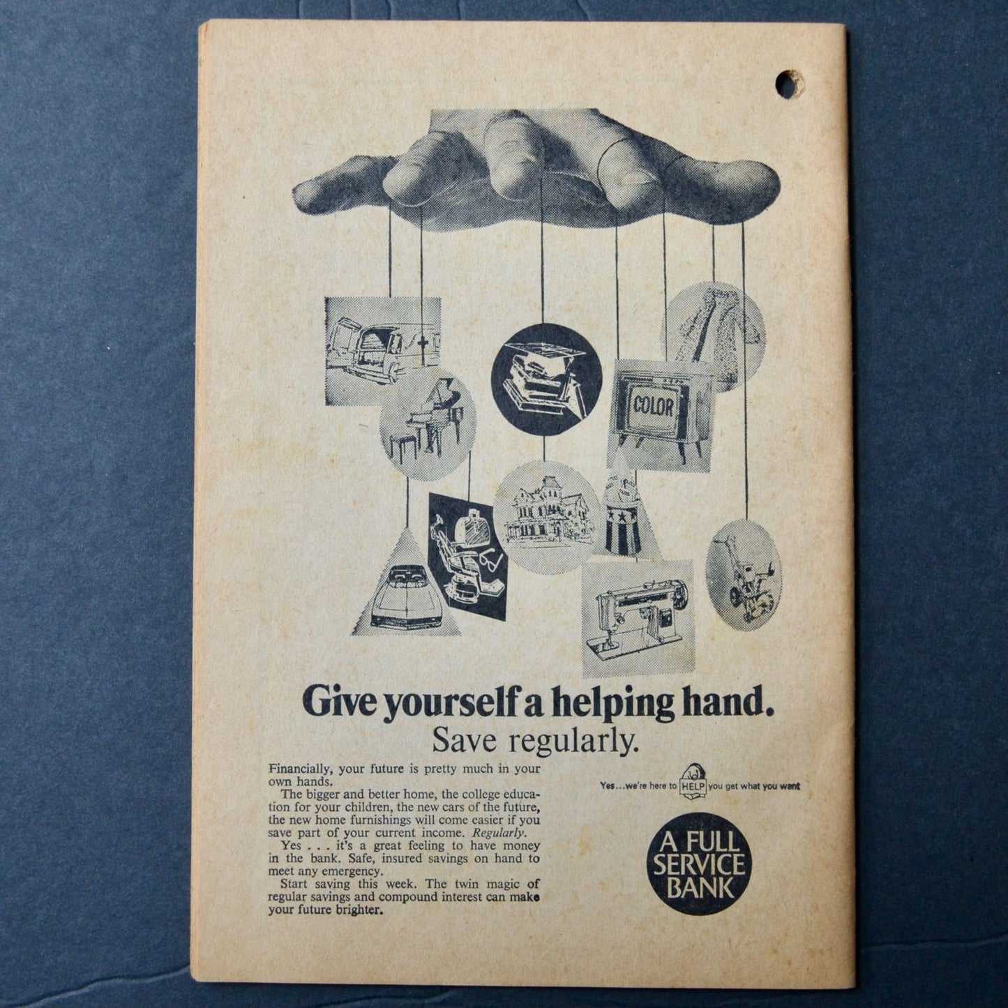 Farmers' Almanac 1970 Vol. 153 1st National Bank of Winona