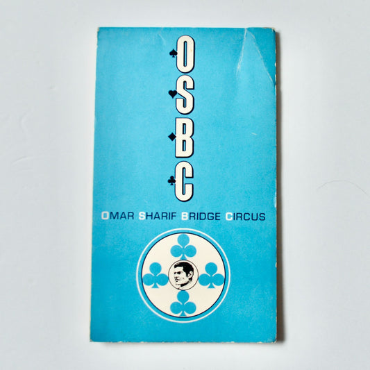 OSBC Omar Sharif Bridge Circus Score Book Vintage