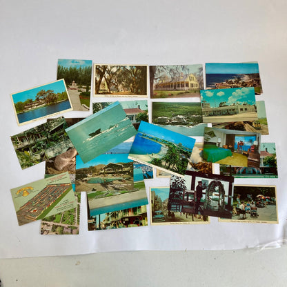 Lot 26 Vintage Postcards California, Texas, Louisiana, Hawaii, Mississippi