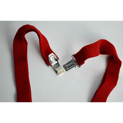 Mickey Mouse Zephyr Group Leather Suspenders Vintage