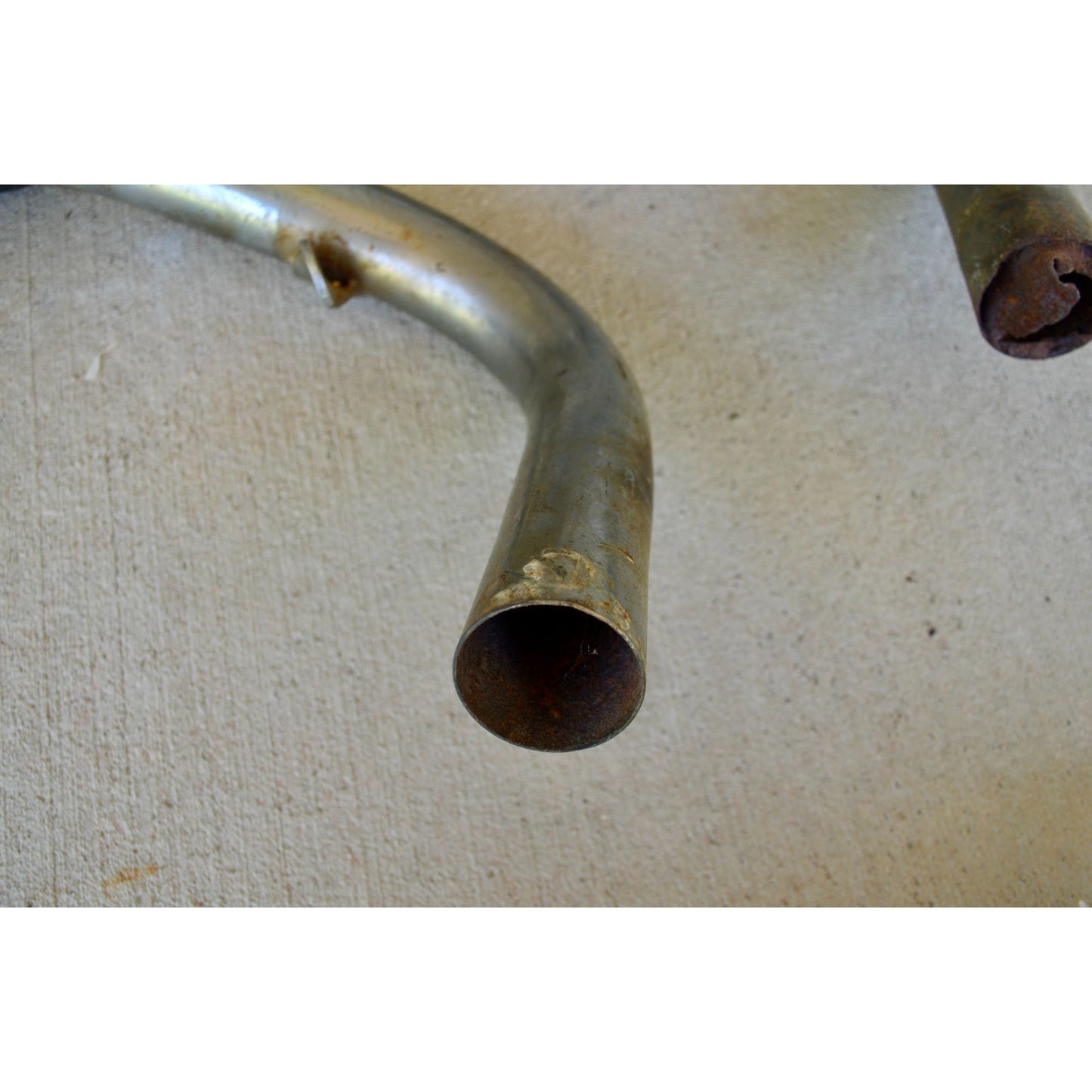 Vintage Motorcycle Exhaust Pipes Headers Chopper Harley Davidson