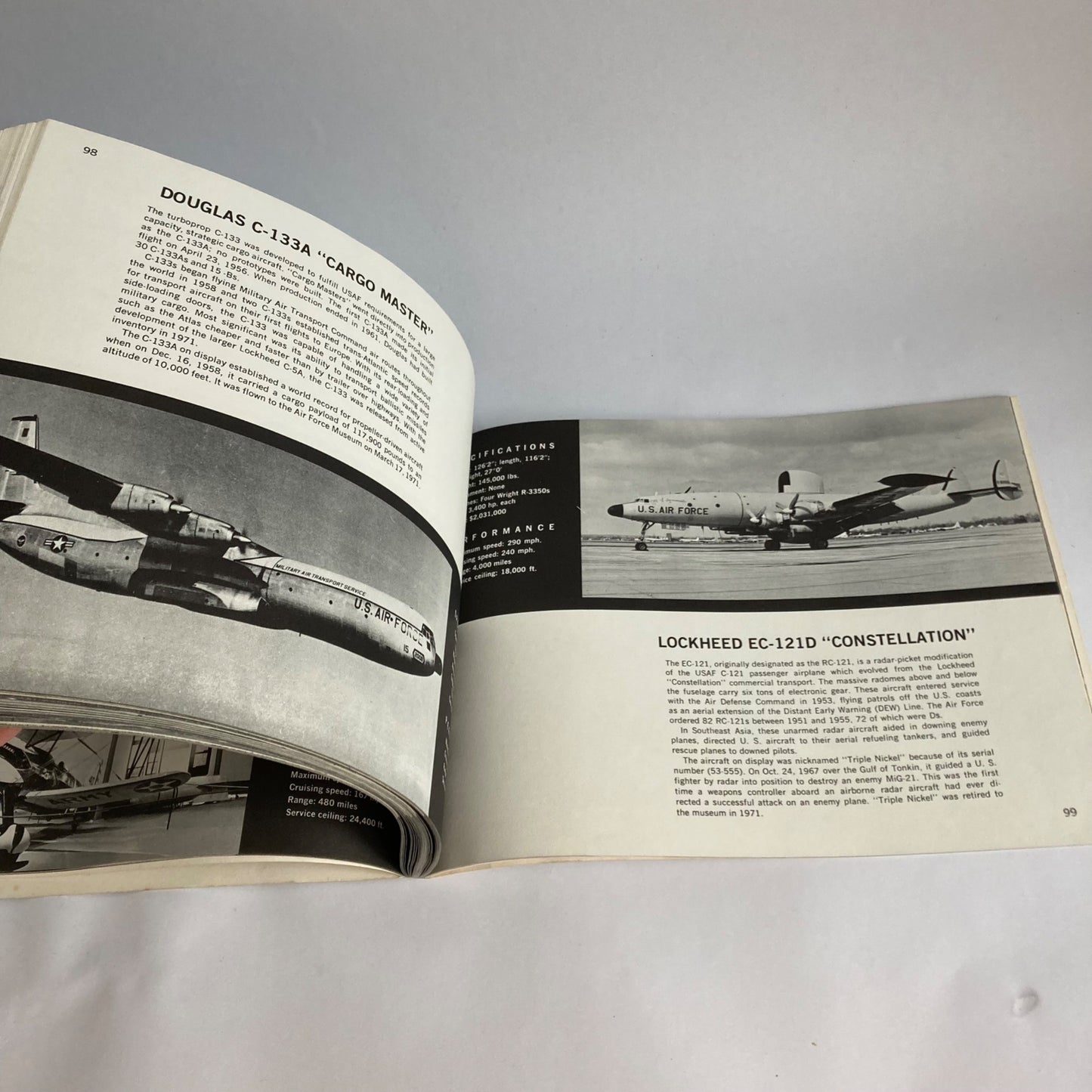 Vintage 1980 United States Air Force Museum Book Souvenir USAF Collectible