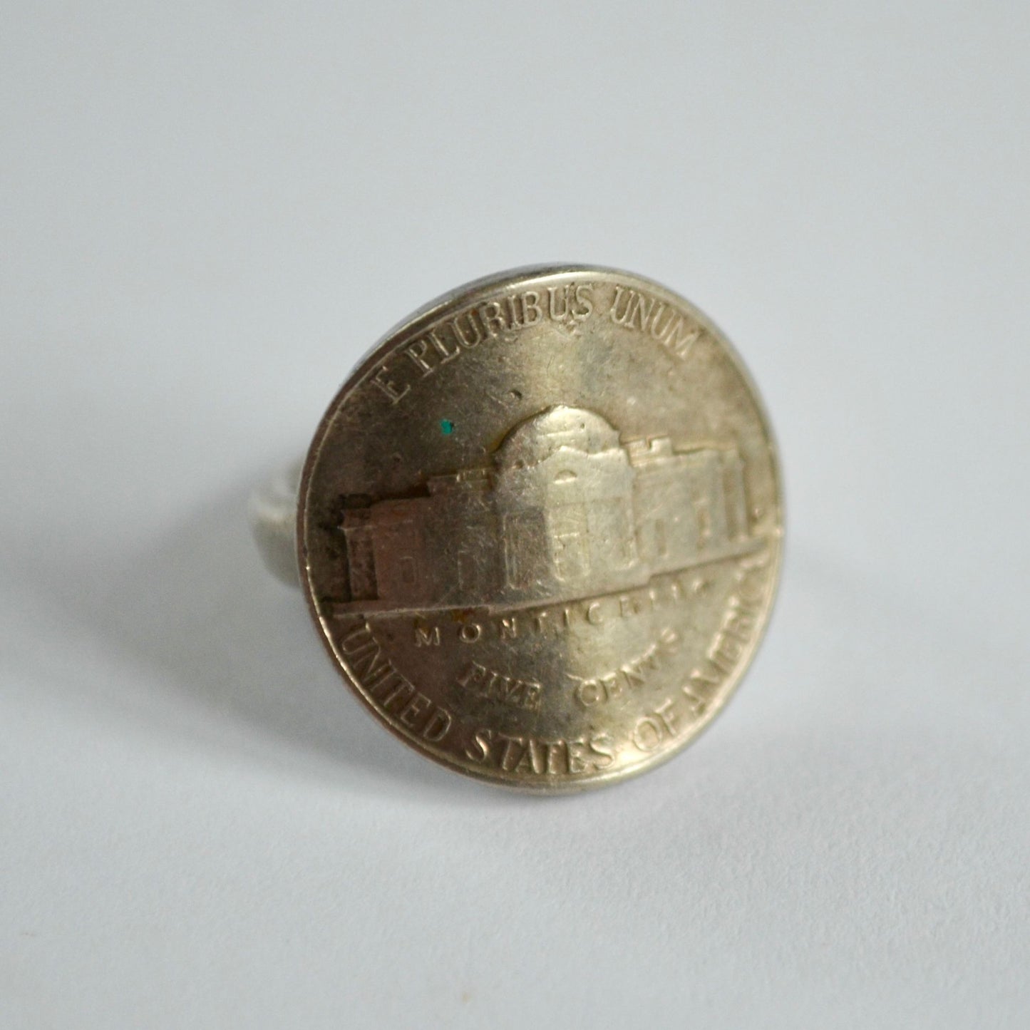US Nickel Vintage Ring Size 5.5