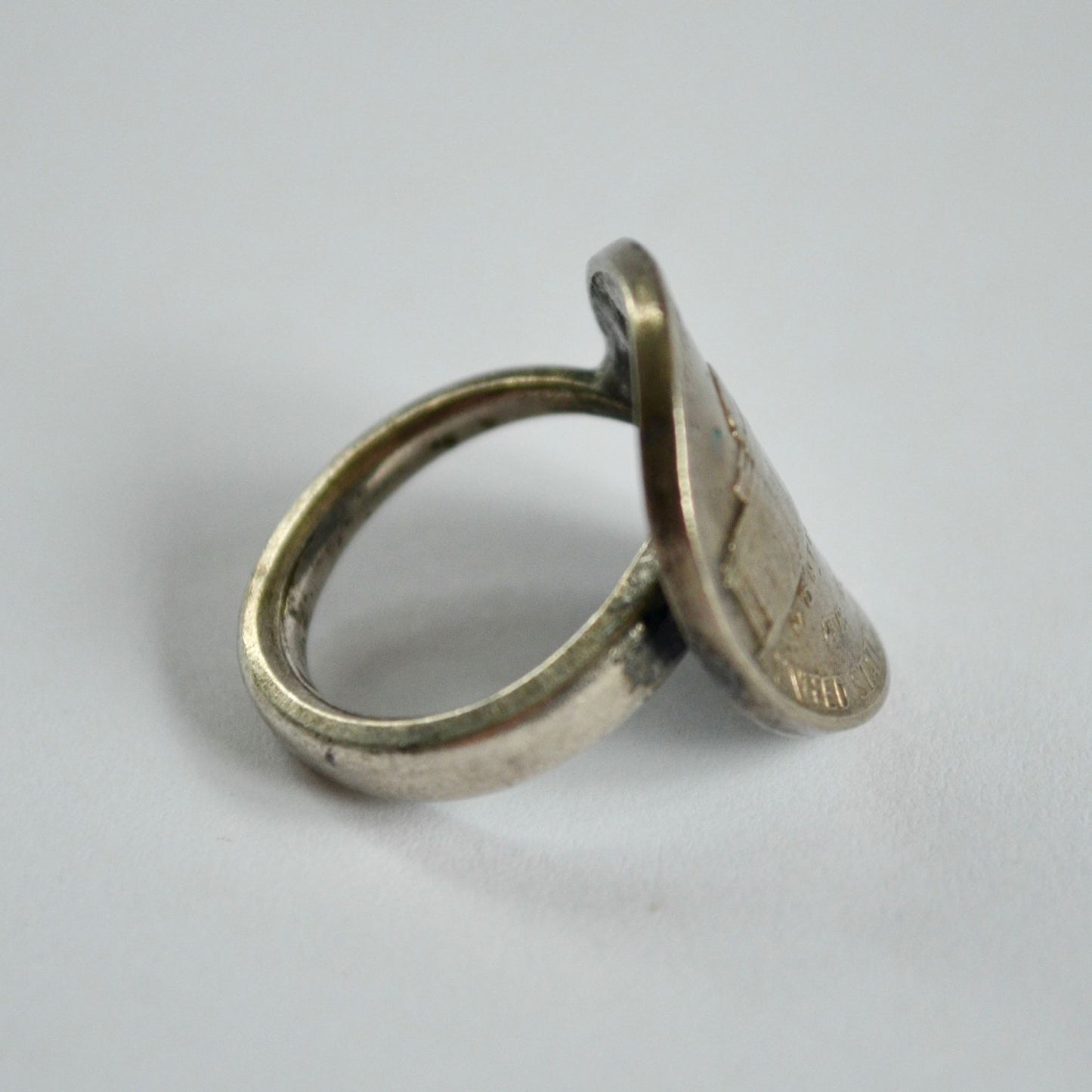 US Nickel Vintage Ring Size 5.5