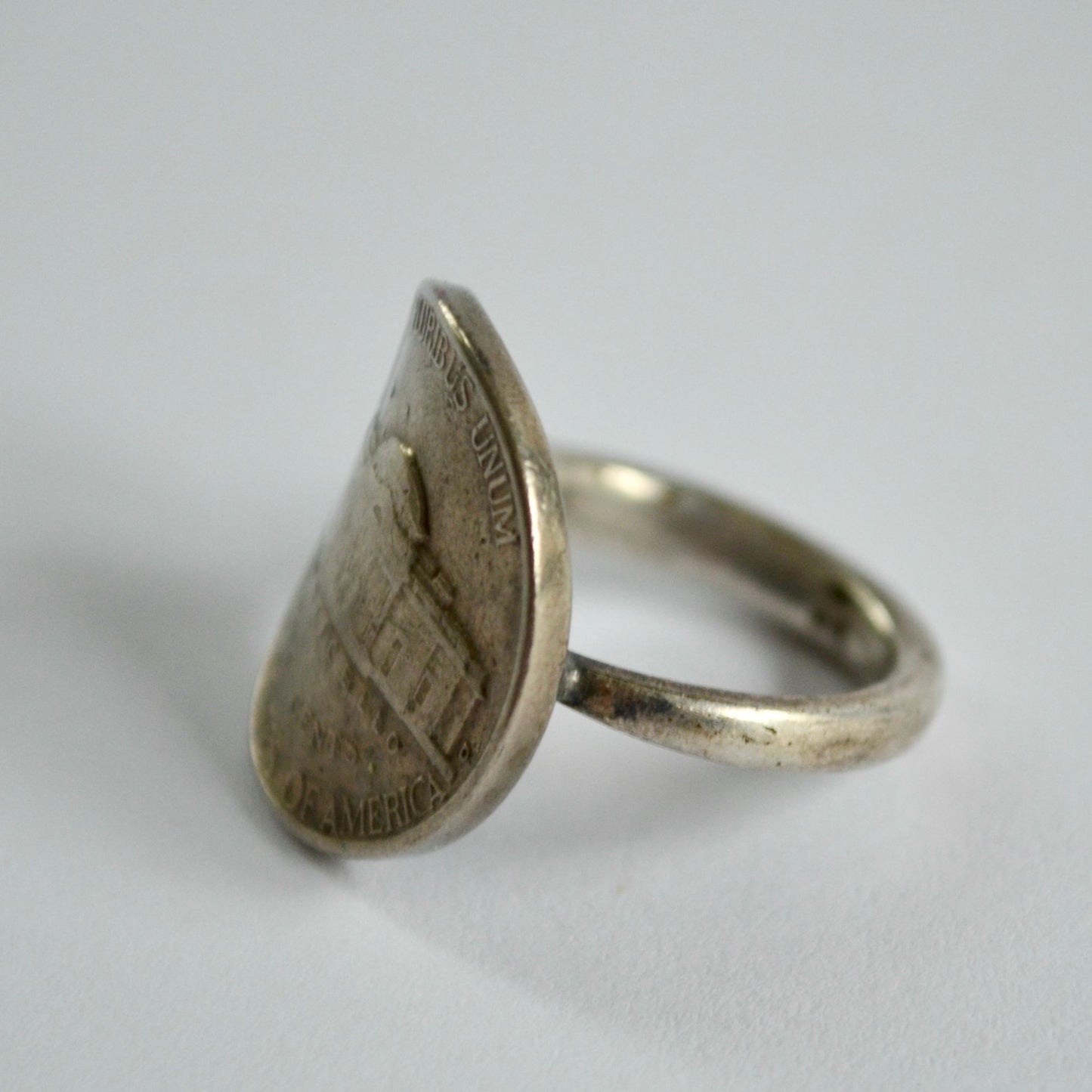 US Nickel Vintage Ring Size 5.5