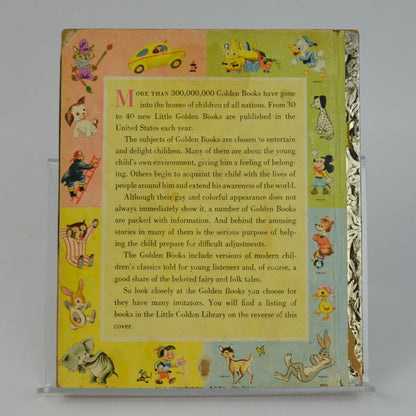 Tenggren's The Giant with the Three Golden Hairs Little Golden Book 1955