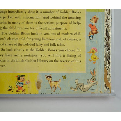 Tenggren's The Giant with the Three Golden Hairs Little Golden Book 1955
