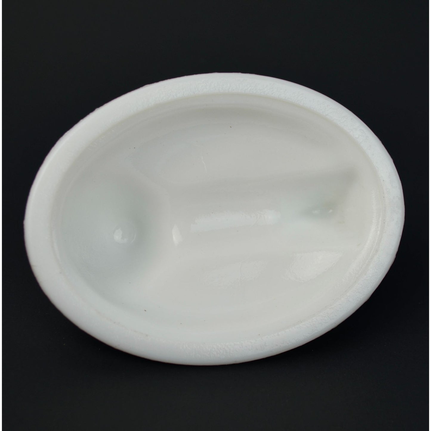 Vintage Hen on Nest LID ONLY Milkglass Red