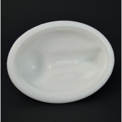 Vintage Hen on Nest LID ONLY Milkglass Red