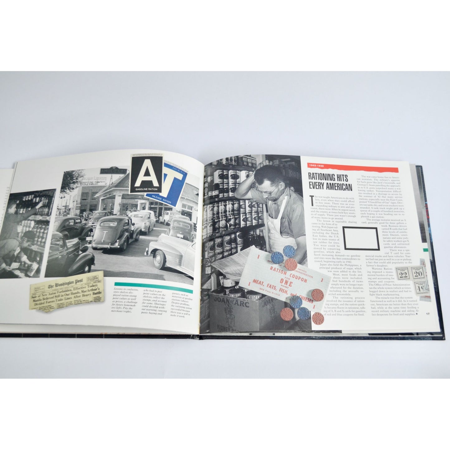 1942: Into The Battle WWII Remembered Book USPS Postal Service Stamp Book