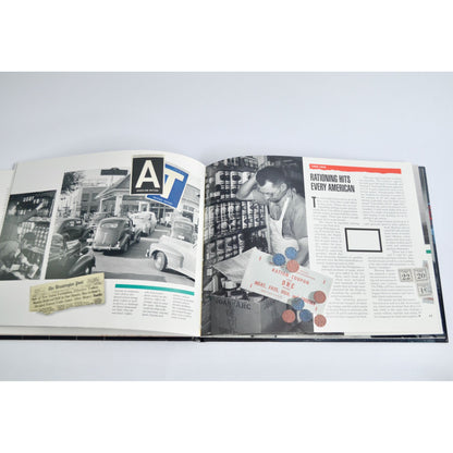 1942: Into The Battle WWII Remembered Book USPS Postal Service Stamp Book