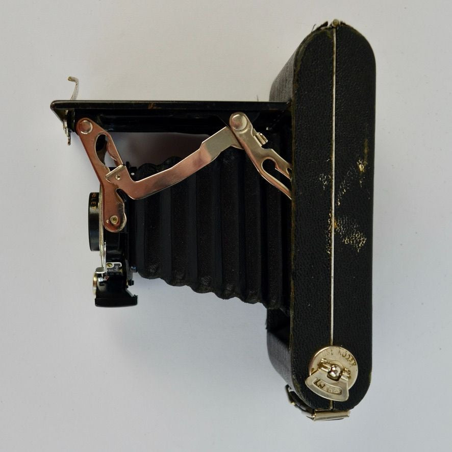 Kodak Junior Six-20 Black Folding Camera Vintage UNTESTED 1930s