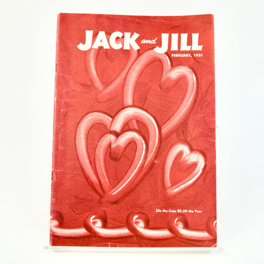 Jack and Jill Magazine February 1951 Vintage