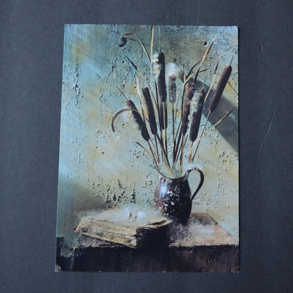 Cat Tails by Art Gore Print Vintage 7 x 5"