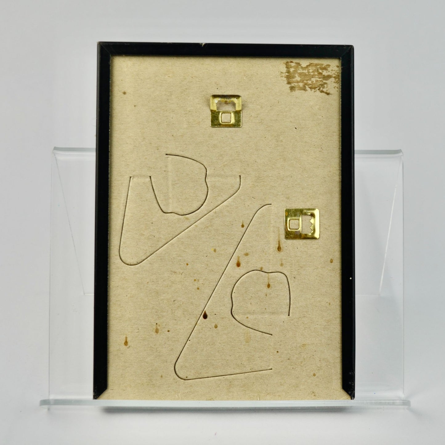 Vintage Framed Print Girl in front of Mirror 5 x 7"