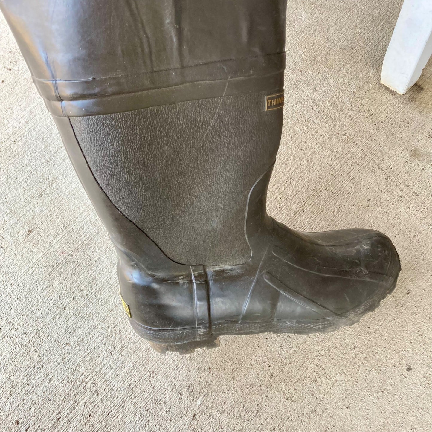 Remington Camo Chest Waders Nylon 16022 BU Men's Size 8 Boots