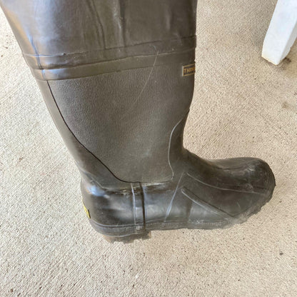 Remington Camo Chest Waders Nylon 16022 BU Men's Size 8 Boots