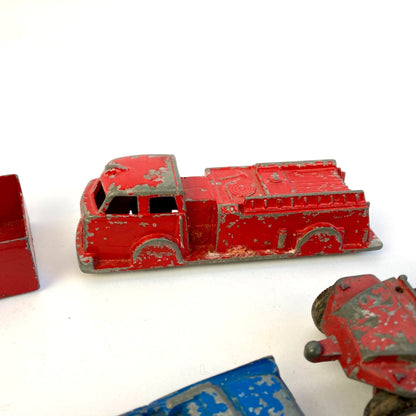 Vintage Toy Car Lot (12) Tootsietoy Midgetoy Matchbox Aveling Hot Wheels Diecast