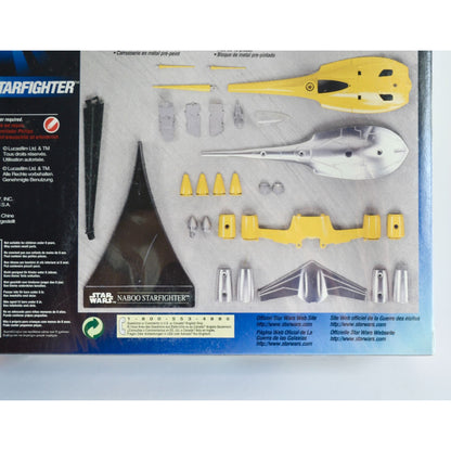 AMT Ertl Star Wars Episode 1 Naboo Starfighter Diecast 1:48 Model Kit NEW SEALED