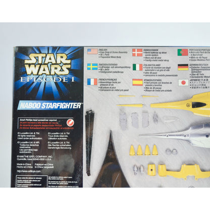 AMT Ertl Star Wars Episode 1 Naboo Starfighter Diecast 1:48 Model Kit NEW SEALED