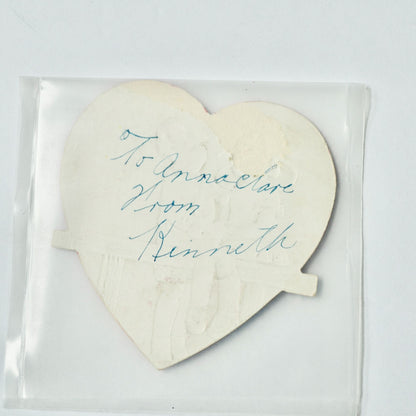 Vintage Valentine Card Won't You Say When You'll Be My