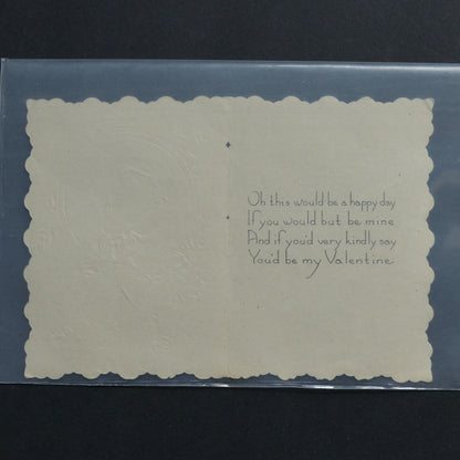 Whitney Made Vintage Valentine Card Boy St. Sailor Hat