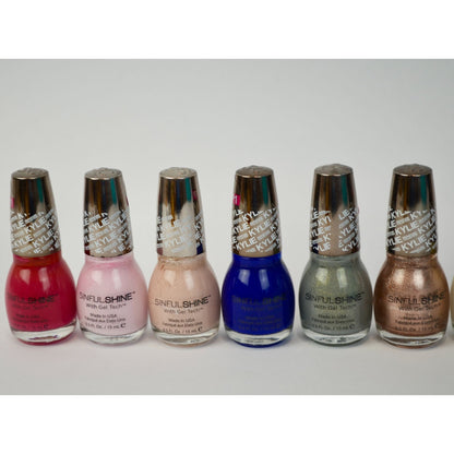 Sinful Colors SinfulShine King Kylie Nail Polishes Lot of 9 NEW