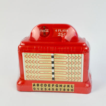 Coca Cola Replica Jukebox Bank Tin New Sealed Vintage