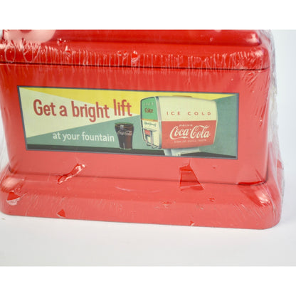 Coca Cola Replica Jukebox Bank Tin New Sealed Vintage