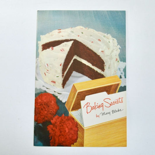 Baking Secrets by Mary Blake Booklet Vintage 1955 Carnation