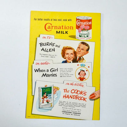 Baking Secrets by Mary Blake Booklet Vintage 1955 Carnation