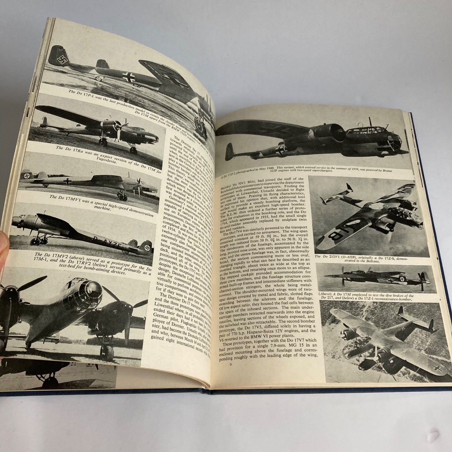 Famous Bombers of the Second World War WWII Vintage Book Volume 1 William Green