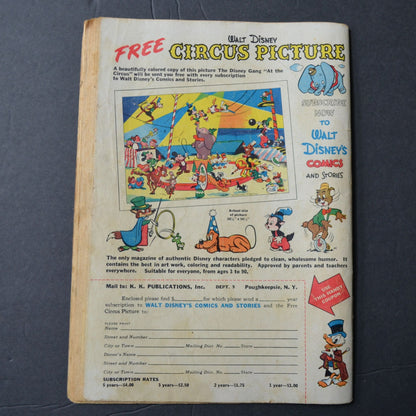 Walt Disney's Comics and Stories September 1950 Vol. 10 No. 12 Vintage
