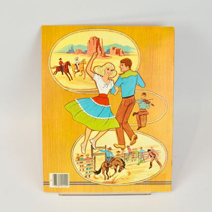 Golden Western Barbie Paper Doll 1982 Uncut