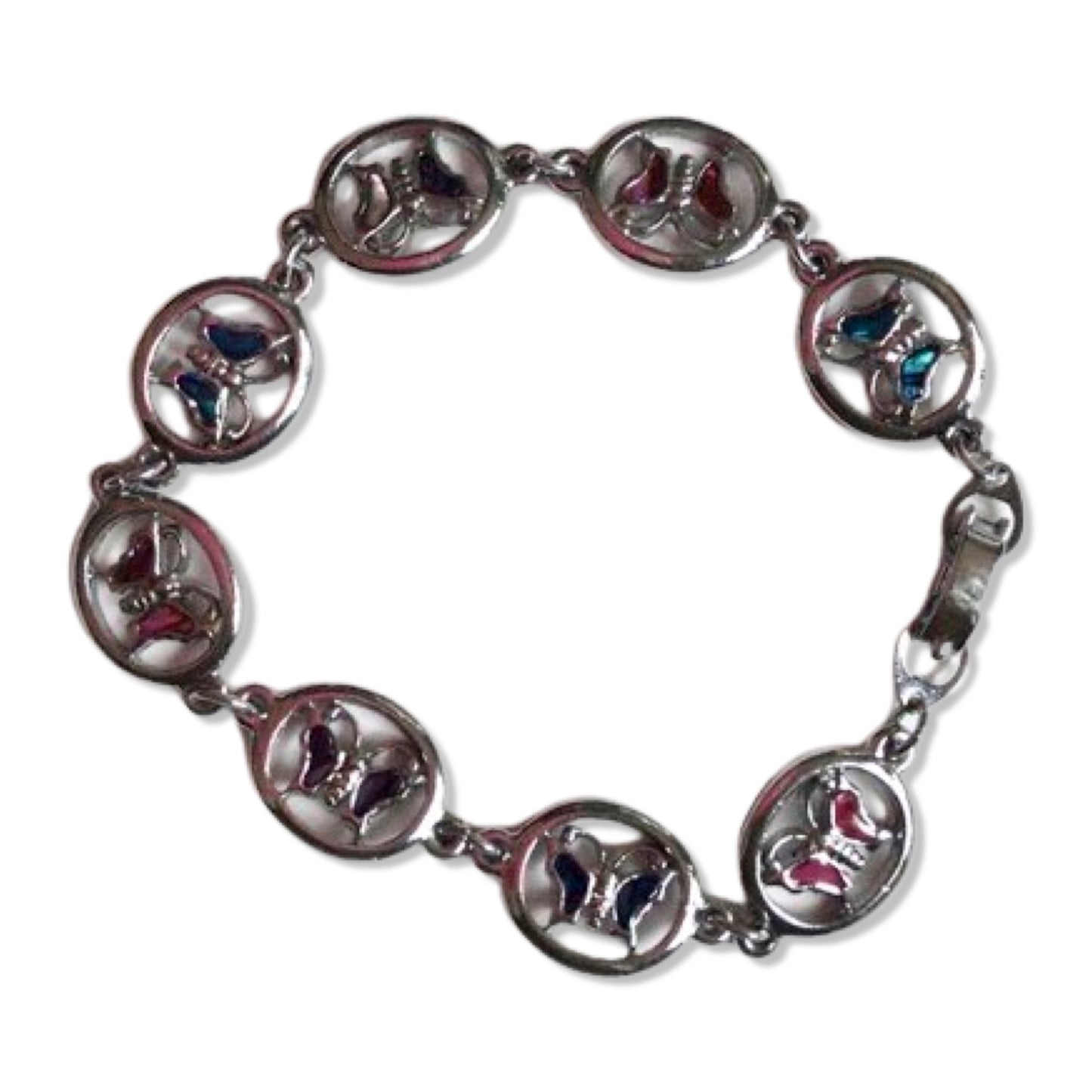 Silver Butterfly Bracelet