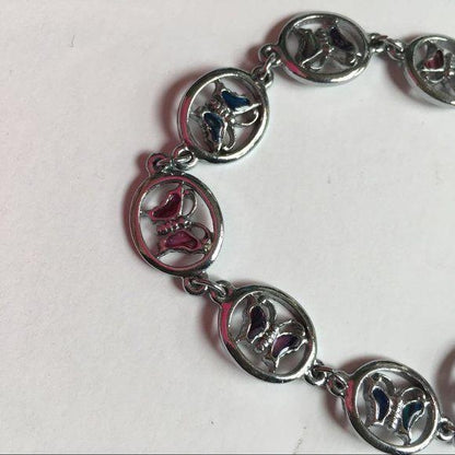 Silver Butterfly Bracelet