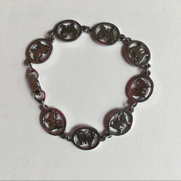 Silver Butterfly Bracelet