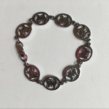 Silver Butterfly Bracelet