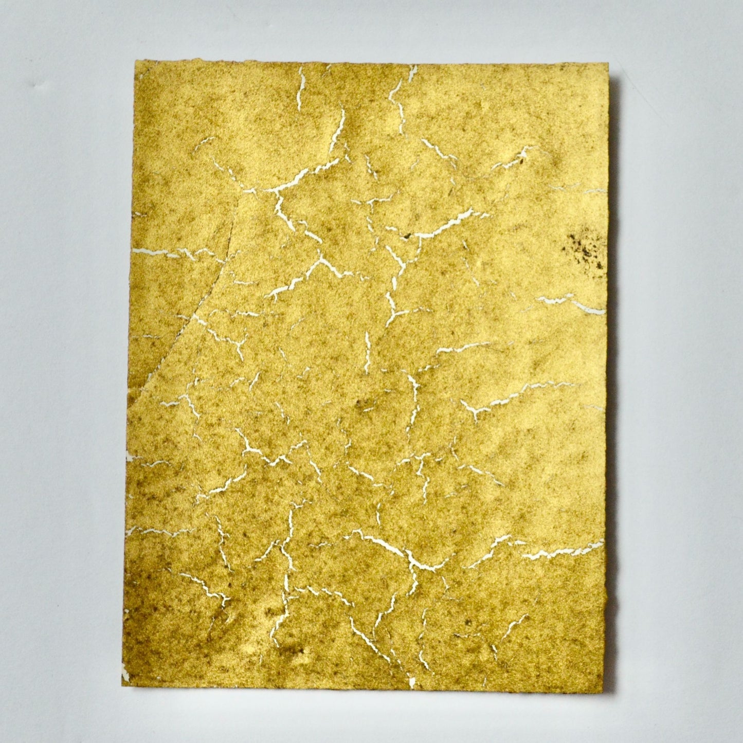 The Guitarist Edouard Manet Textured Print Gold Backing Vintage Small